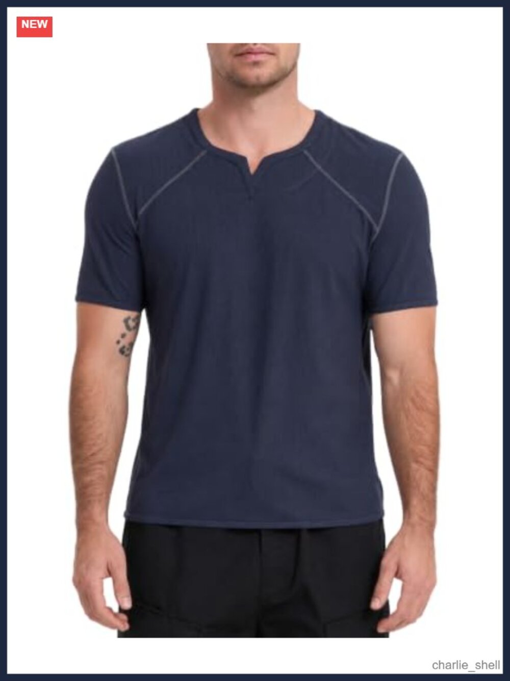 Men's Cosplay Tactical Outdoor T-Shirt Nylon Spandex Short Sleeve